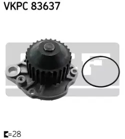 VKPC 83637 SKF Водяной насос VKPC 83637 SKF Водяной насос